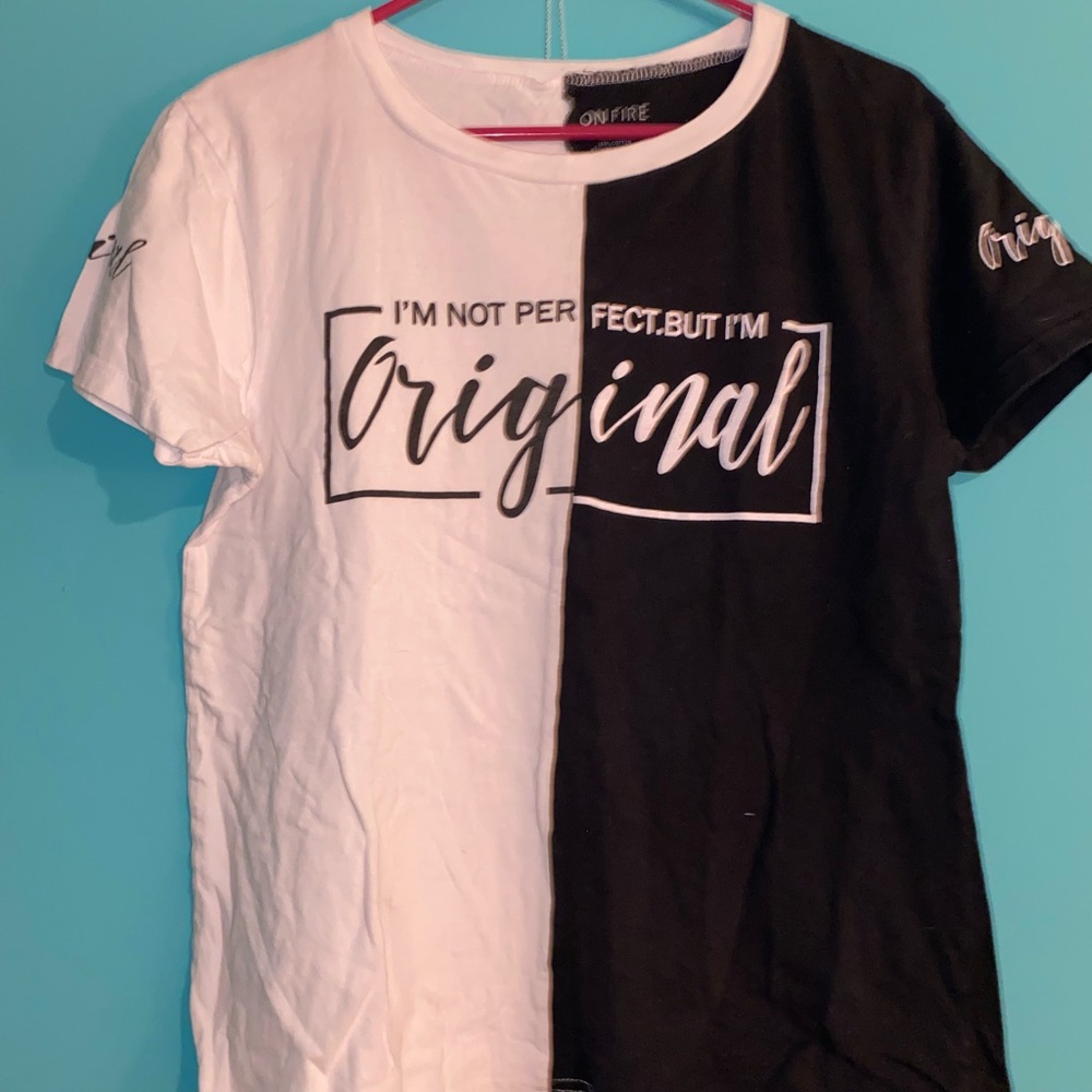 Black and White Graphic Tee